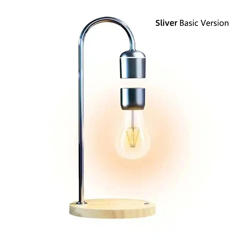 Magnetic Levitating Wireless LED Light Bulb with Wireless Charger